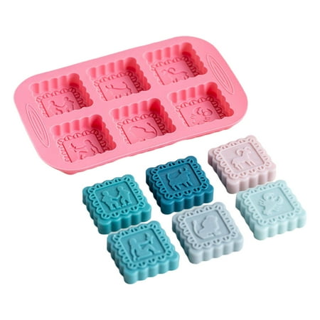 

DIY Mooncake Mold Silicone Craft Cake Clay Soap Decorating Family Chinese Theme