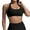 Black, variant on TIANZEN Women Workout Bras Medium Low Support Sports Bras Seamless Open Back Gym Padded Yoga Crop Top Womens Bras Comfortable Packs Sports Bra Support Wireless Bras for Women Support