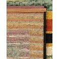 thumbnail image 7 of Unique Loom Outdoor Modern Collection Area Rug - Drift (7' 10" Square Multi/Black), 7 of 7