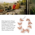 thumbnail image 3 of Hanging Rain Catcher, Simple Installation Butterfly Shape Rain Chain Decorative Beautiful  for Courtyard, 3 of 7