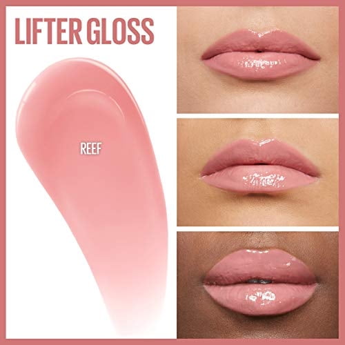 Gloss Labial Hidratante Maybelline con Ácido Hialurónico Tono Reef 0.510ml