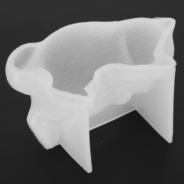 Molde De Cristal De Silicona Para Gatos, Molde De Yeso, Adornos, Decoración, Manualidades