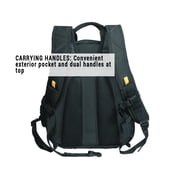CLC Custom Leathertcraft 1134 Carpenters Tool Backpack, 44 Pockets, Padded Back Support