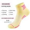 thumbnail image 3 of LOOIKOOS 12 Pairs Womens Ankle Socks, Thin Breathable Mini Crew Socks for Women Athletic Sport Running Cycling Casual Socks, 3 of 6