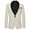 Beige, variant on Lkhaha 2025 Boys Jackets Gentleman Blazer Patchwork Lapel One Button Formal Party Business Suit Jackets Size 5-6 Years