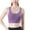 Purple, variant on Sports Bra Women Padded Bra Feature V-Neck Demi & Balconette Bra Style W-1232 Pinks M