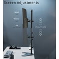 thumbnail image 5 of VIVO Extra Tall Single Monitor Adjustable Desk Stand for 1 Screen 13" to 27", 5 of 8