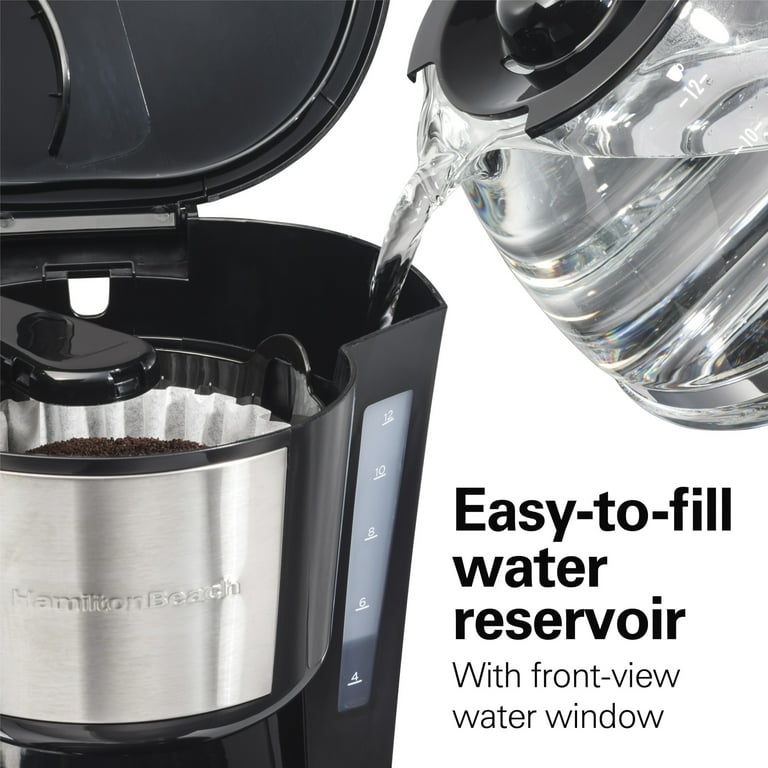 Hamilton Beach New Programmable 12-Cup Coffee Maker with Brew - Main Image