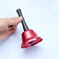 thumbnail image 1 of FUTUREORYY Hand Percussion Bell Handbell Iron Red 1Set Create Festival Atmosphere, 1 of 8