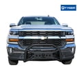 thumbnail image 3 of Tyger Auto TG-GD6C60048 Front Bumper Guard Compatible with 2007-2018 Chevy Silverado / GMC Sierra 1500 (Exclude 2007 Classic Models) | Textured Black | Light Mount | Bull Bar, 3 of 9