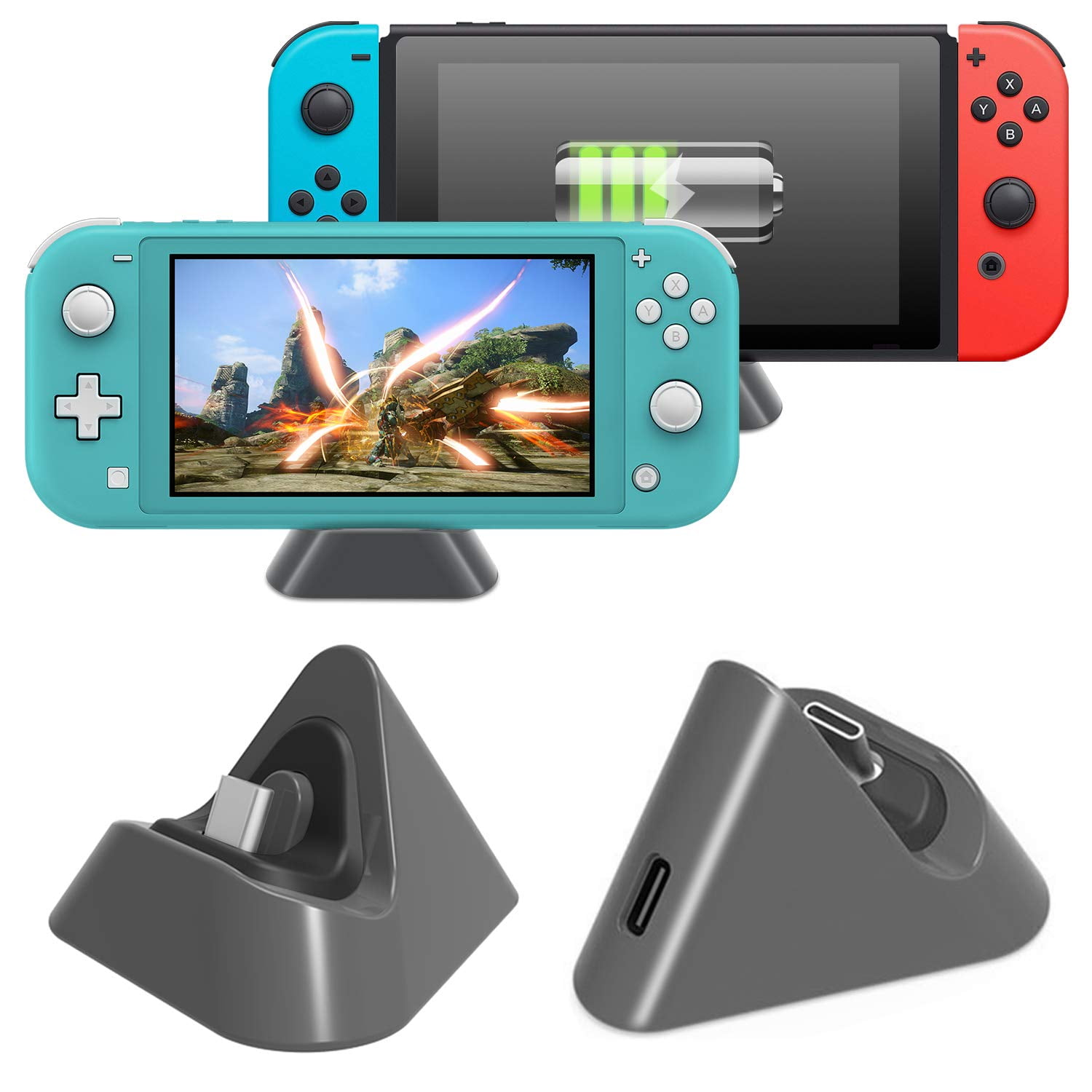 Charging Dock for Nintendo Switch Lite and Nintendo Switch,Charging Stand  Station with Type C Port Compatible with Nintendo Switch Lite | Walmart  Canada