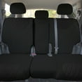 thumbnail image 5 of For 2019–2023 Hyundai Santa Fe FH Group Custom Fit Neoprene Waterproof Car Seat Covers - Rear Set Black, 5 of 5
