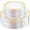 Clear Gold, variant on 175PCS Clear Silver Plastic Plates -Include 50 Plates, 25 Cups, 25 Forks, 25 Knives, 25 Spoons, 25Napkins for Wedding & Party&New Year