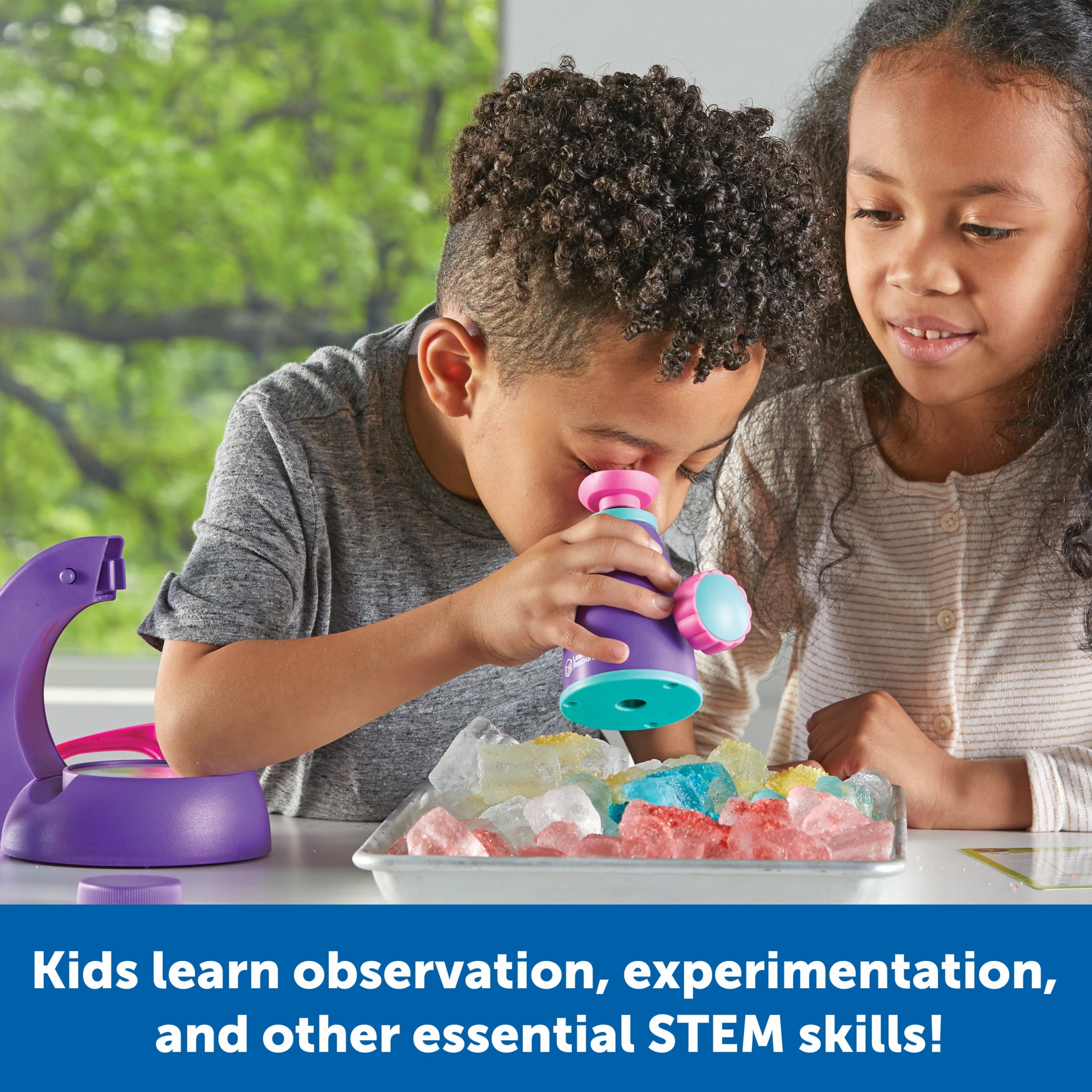 Learning Resources Primary Science Deluxe Lab Set, Experiments for