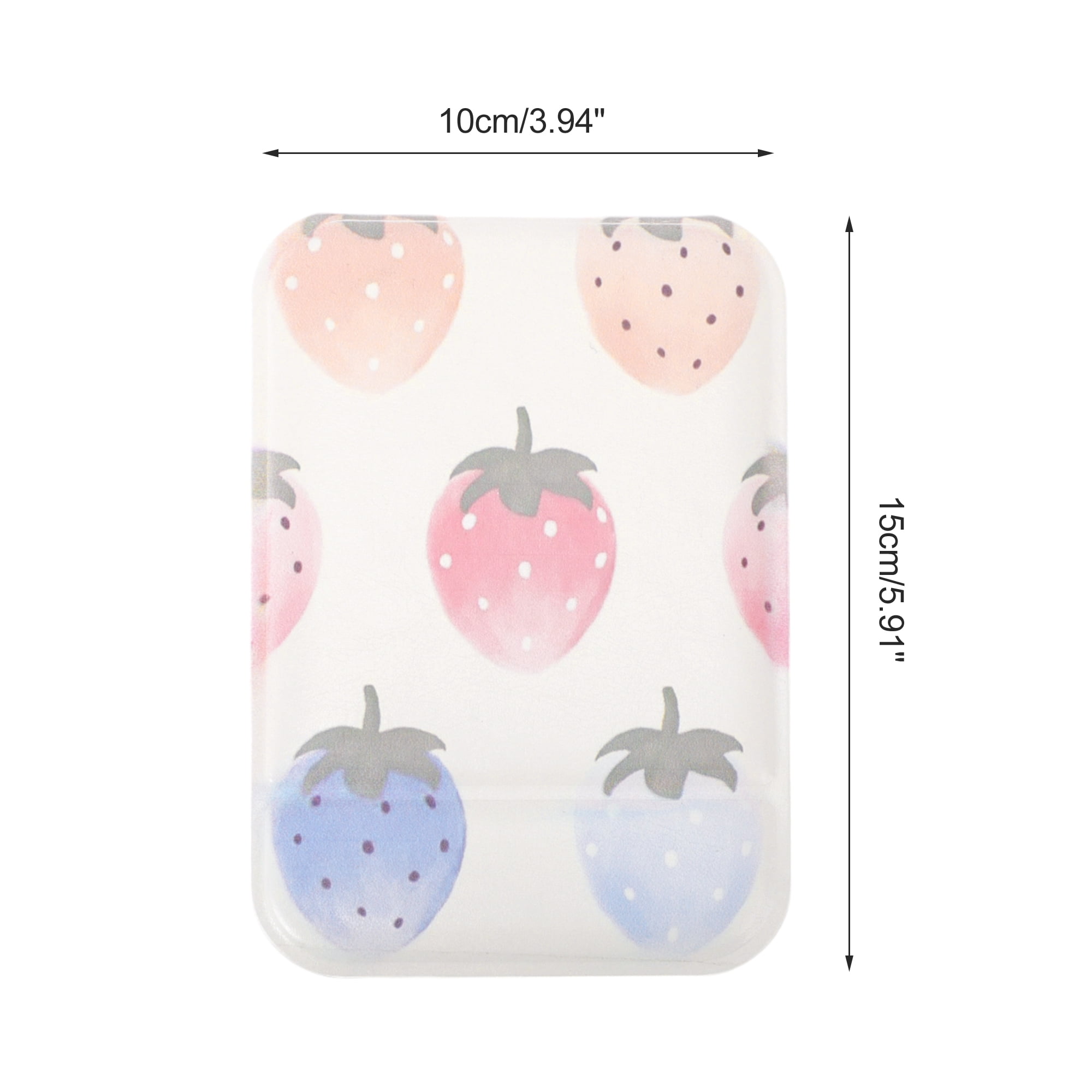 Unique Bargains 1 Pc Women Makeup Mirror for Travel Multicolor Small