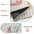 thumbnail image 6 of 6x9 Area Rugs for Living Room, Happy Easter Bunny Non Slip Area Rugs for Kitchen Bedroom Entryway, Striped Polka Dot Rabbits Farmhouse Washable Carpet Runner Rug Floor Mats for Bedroom Home Decor, 6 of 9