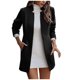 thumbnail image 1 of Abrigos de Invierno Para Mujer Trajes de Moda Chaquetas de Abrigo de Manga Larga Con Solapa Superior Odeerbi ODB171870, 1 of 7