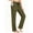 Army Green, variant on Women Cotton Yoga Sweatpants with Drawstring Wide Leg Lounge Pajama Pants for Workout Jogging Running Home & Leisure