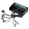 thumbnail image 2 of Sunshine-tipway STW Multi-Function PC CPU 4 Channel Fan Controller Speed Control Adjuster LCD Cooling Front Panel, 2 of 7