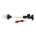 thumbnail image 4 of LED Anchor Light, White Light, IP67 Waterproof, 3NM Visibility, Fold Down, for Pontoons, Flats And Bass Boats, 4 of 7