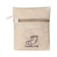 thumbnail image 1 of 1000pc Fine Mesh Laundry Bags Durable Fine Mesh Laundry Bags For Delicates With Zipper Travel Storage Organize Washing Bags For Washing Machine, 1 of 8