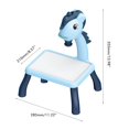 thumbnail image 4 of Table de Projecteur de Dessin pour Enfants, Jouet Projecteur de Traçage et de Dessin, Bureau Intelligent pour Enfants, Machine de Peinture de Projection Éducative Rouge, 4 of 9