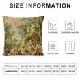 thumbnail image 5 of French Toile Decorative Pillow Cases Brown Couch Cushion for Sofa, 5 of 5
