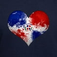 thumbnail image 3 of CafePress - Dominican Heart Hoodie (Dark) - Pullover Hoodie, Classic, Comfortable Hooded Sweatshirt, 3 of 4