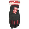 thumbnail image 2 of Hyper Tough Black Synthetic Leather Touch Screen Utility Glove, Men's Large, 2 of 8