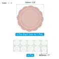 thumbnail image 2 of Uxcell Wax Seal Silicone Pad, 2 Pack Wax Seal Pads with 40 Double Sided Adhesive Dots Backing Pad Plate, Pink Green, 2 of 5