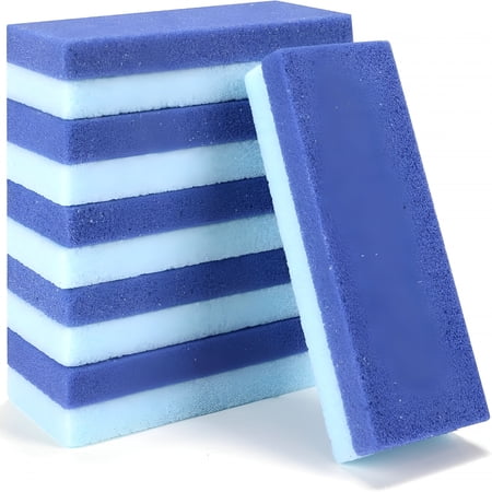 EXLEAF Foot Pumice Stone for Feet Callus Remover, Pedicure Tools for Feet, Foot Exfoliator And Foot Scrubber Dead Skin Remover Cracked Heel Repair (6-Blue)