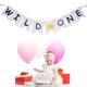 thumbnail image 4 of KAKOWELY Banderines 3M Wild One para decoración de cumpleaños, baby shower, guirnalda colgante, 4 of 4