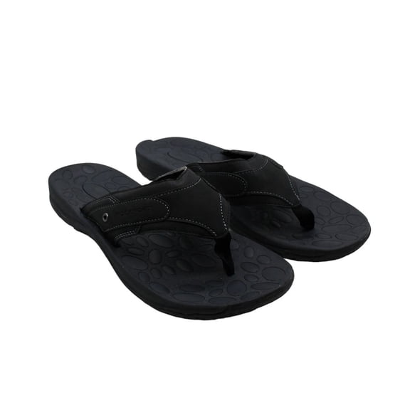 Rockport Men's Hayes Thong Sandals - Black