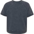 thumbnail image 3 of Girls Juniors Heather Charcoal New England Patriots Cheer Squad Raglan T-Shirt, 3 of 3