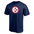 thumbnail image 2 of Men's  Navy Pittsburgh Steelers Red White and Team T-Shirt, 2 of 3