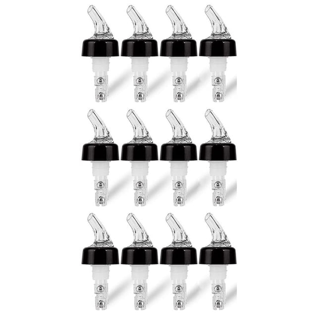 12 Piezas Vertedor de Botella Medida Automática de 1 Oz - Vertedor de Medida de Alcohol Bebidas Dispensador