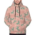 thumbnail image 4 of Hoodies for Men - Abstract Cartoon Cute Goat Green Long Sleeve Comfrt Men'S Fashion Hoodies & Sweatshirts, Sweatshirts for Men Hoodies Pullover Clothing Clothes with Pouch, 4 of 7