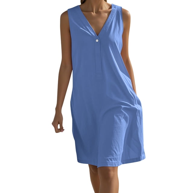 Hauts à Enfiler pour Femmes Vêtements Printemps Automne 2025 Chemises à Manches Longues Tendance Col Rond Ample Festival Mode Col Rond Manches Mi-Longues Robe Unie Longueur Genou Grandes Tailles pour Femmes Été