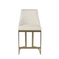 thumbnail image 2 of Metal Base Counter Stool with Curved Design / In Kitchen, Stylish and Comfortable, 2 of 5