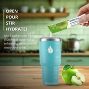 NormaLyte Green Apple Hydration Bag - 30 Sticks - FSA/HSA Eligible Item