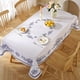 thumbnail image 3 of Summer Rectangle Tablecloths Spring Blue White WaterProof Table Cover Holiday Wedding Party Home Kitchen Dining Room Table Decor, 3 of 5
