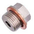 thumbnail image 3 of Adapter Sensor Adapter M18x1.5 to 1/8NPT Thread Exhaust Water Temperature Sensor Fitting with Gasket, 3 of 7