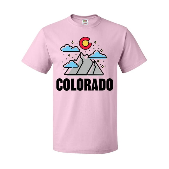 Inktastic Colorado Mountains and Clouds T-Shirt