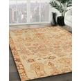 thumbnail image 3 of Ahgly Company Machine Washable Indoor Rectangle Abstract Orange Area Rugs, 8' x 10', 3 of 7