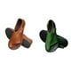 thumbnail image 3 of Jumpingount 1 par de sandalias Vintage para mujer, zapatos cómodos de cuero con punta abierta para mujer, calzado informal plano transpirable a la moda para Calzado Marrón Jumpingount AP012049-01, 3 of 6