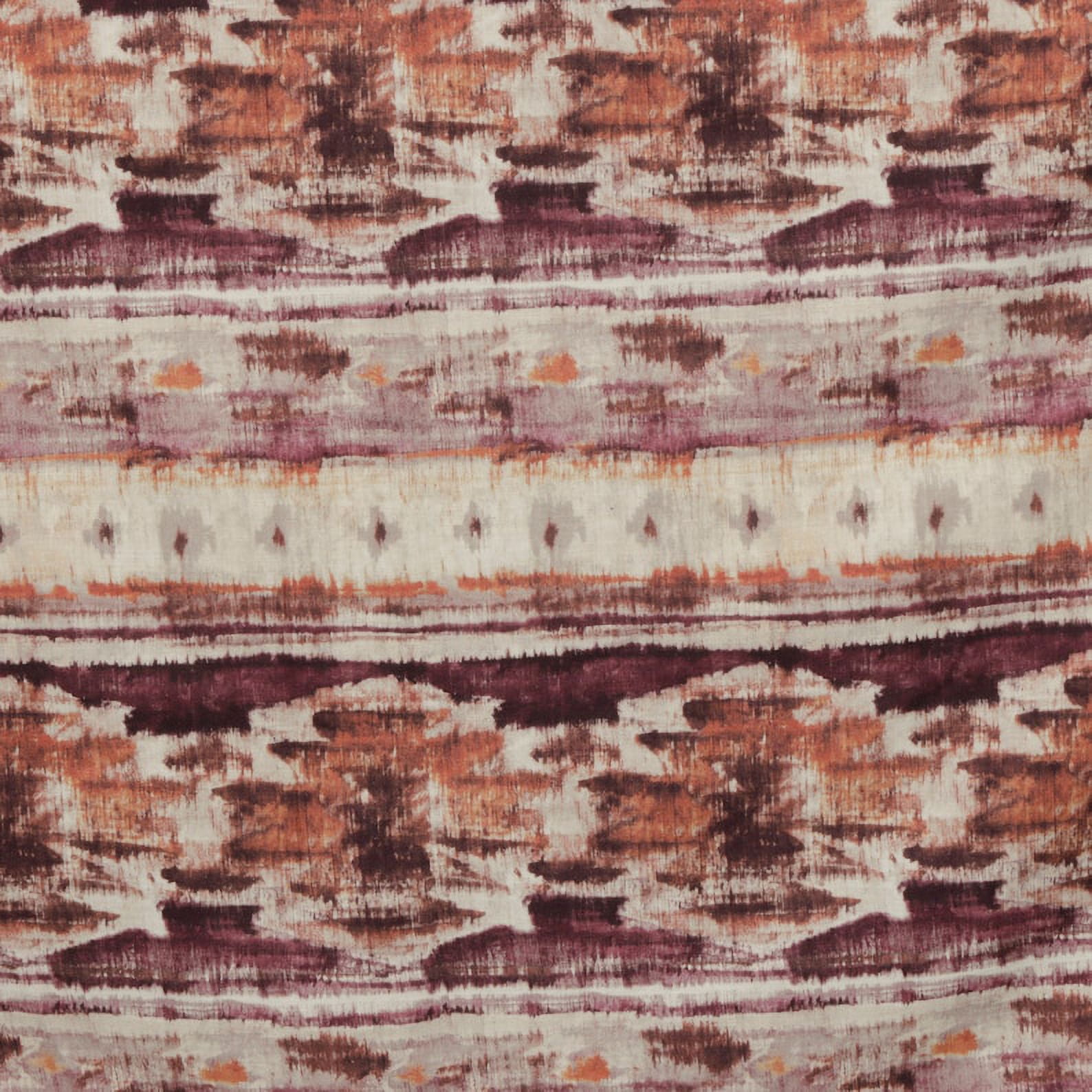 Fabric Mart Direct Kilim Printed Cotton Fabric By The Yard, 2 Continuous Yards Multi Color Printed Cotton Fabric, Upholstery Fabric for Curtain/Drapery/Couch/Sofa