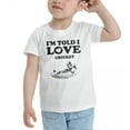 thumbnail image 3 of I'm Told I love Cricket Cute Toddler T Shirts for Boys Girls (White, 4T), 3 of 5