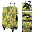 thumbnail image 5 of Yellow Lemon Fruits GreenLeaves Pattern Luggage Cover Fashion Suitcase Cover Baggage Covers Fit 25-28 Inch Luggage (Go Travel), 5 of 5