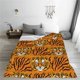 thumbnail image 5 of Balery Tiger Manta de Felpa Suave y Acogedora – Cobija de Franela Aterciopelada para Cama, Lavable y Cálida para Sofá, Mascotas, Transpirable-80"x60", 5 of 7