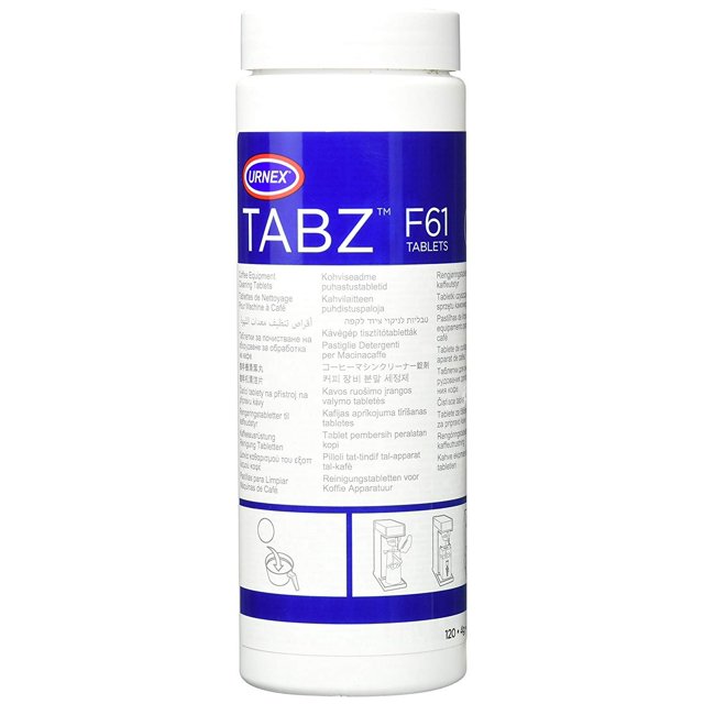 Tabletas limpiadoras para cafeteras Urnex Tabz 120 tabletas